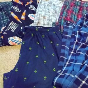 5 Pair of Mens Pajama Pants and Men's Robe $5 each or all for $20